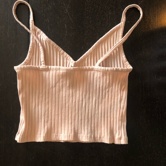 Pink Ribbed Tank * - Picture 3 of 5
